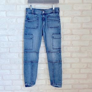 NWOT Express Vintage Skinny High Rise Cargo Pants